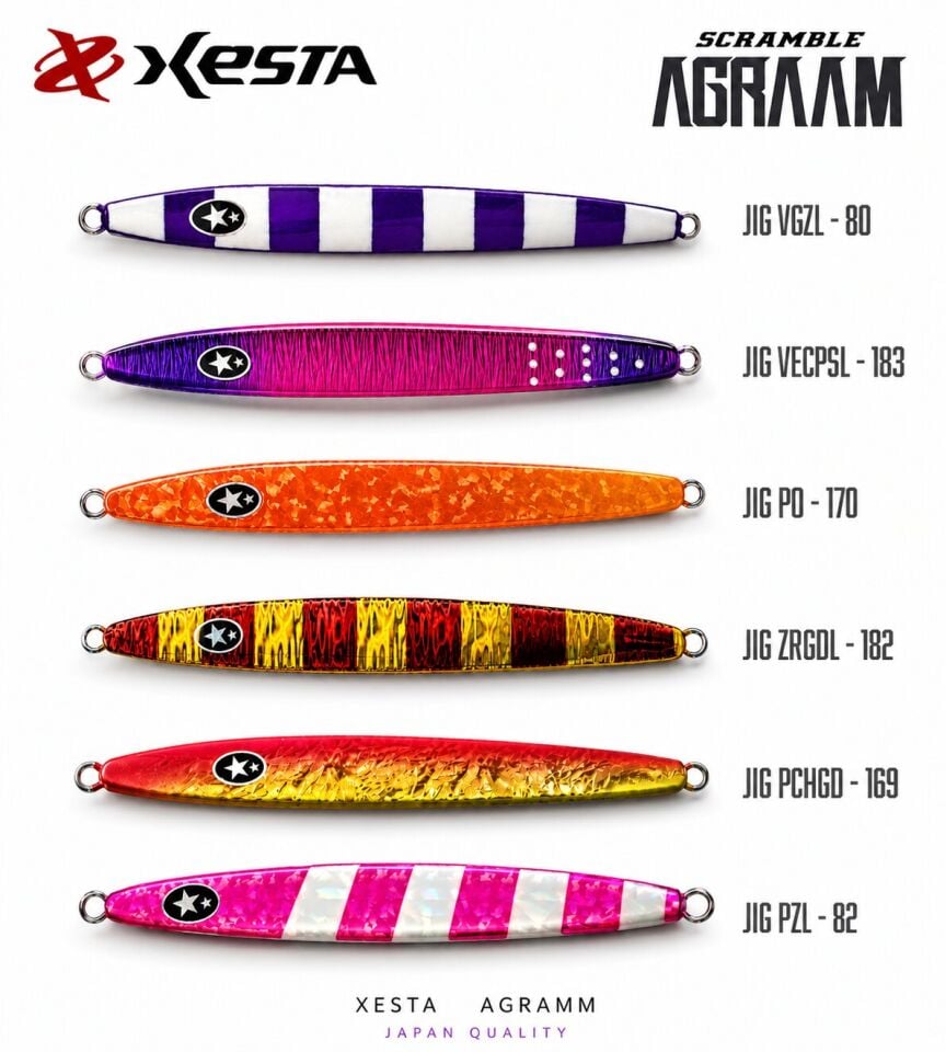 XESTA SCRAMBLE AGRAAM 160G JIG ZRGDL
