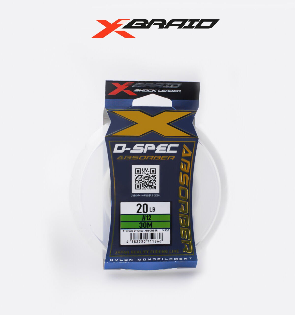 YGK X027 ABSORBER D-SPEC NYLON 30M 23KG 0.62