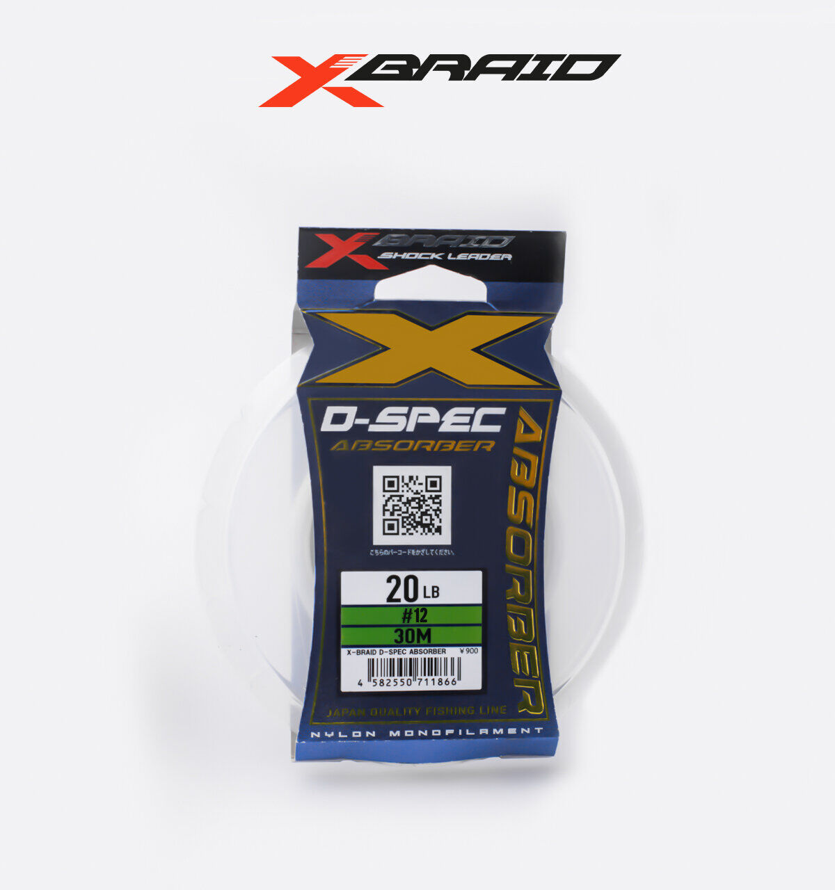 YGK X027 ABSORBER D-SPEC NYLON 30M 23KG 0.62