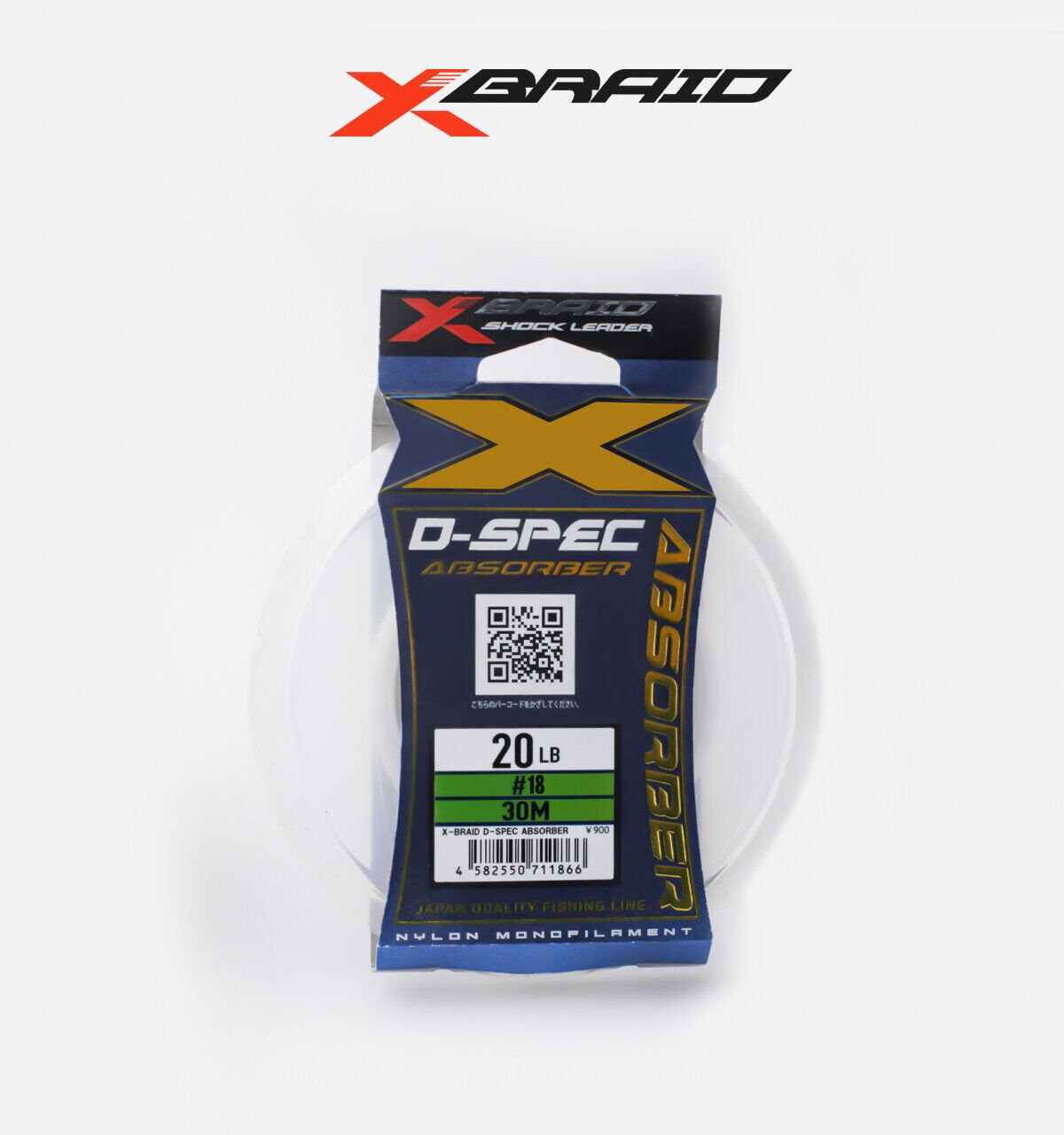 YGK X027 ABSORBER D-SPEC NYLON 30M 27KG 0.70