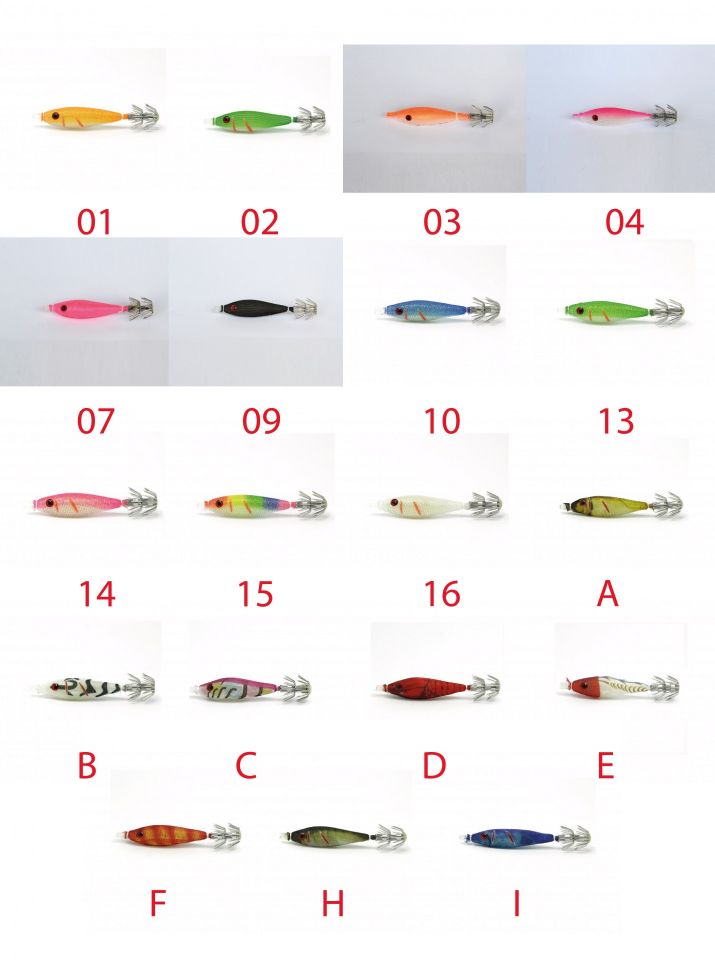 Captain 3007 Kalamar Zokası 5cm Metsuki Squid