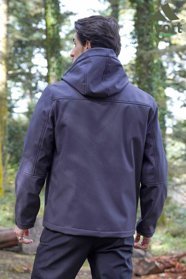 FLAM2 SOFTSHELL MONT GRİ #2XL