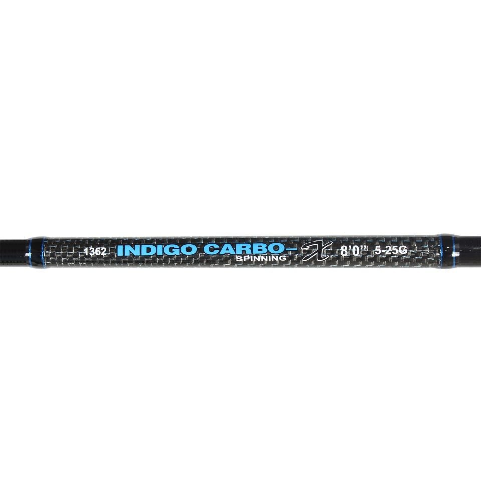 Captain 1362 İndigo Carbo-X 244cm 2 Parça Spin Kamış 5-25gr Atar
