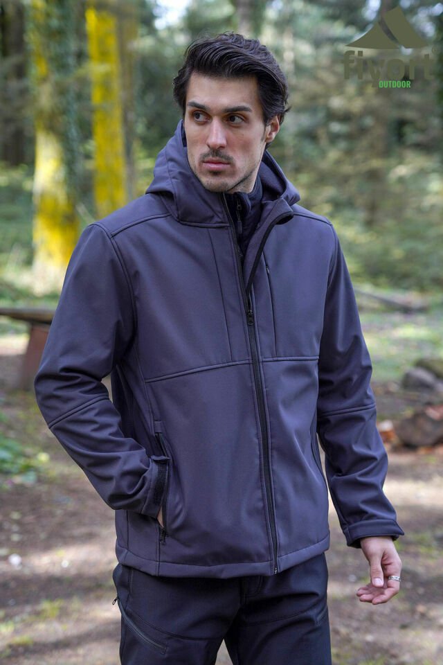 FLAM2 SOFTSHELL MONT GRİ #3XL