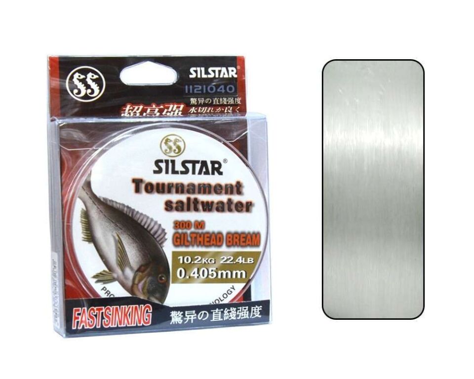 Silstar 1121 Tournament 300mt Monofilament Misina Beyaz Standart