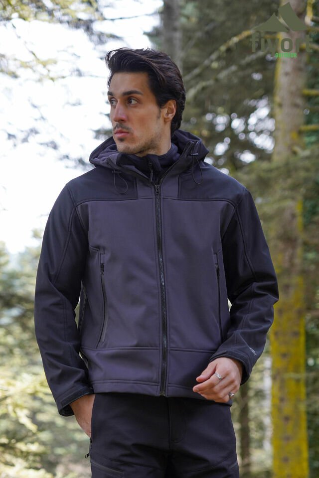 SOLBERG SOFTSHELL MONT GRİ #L