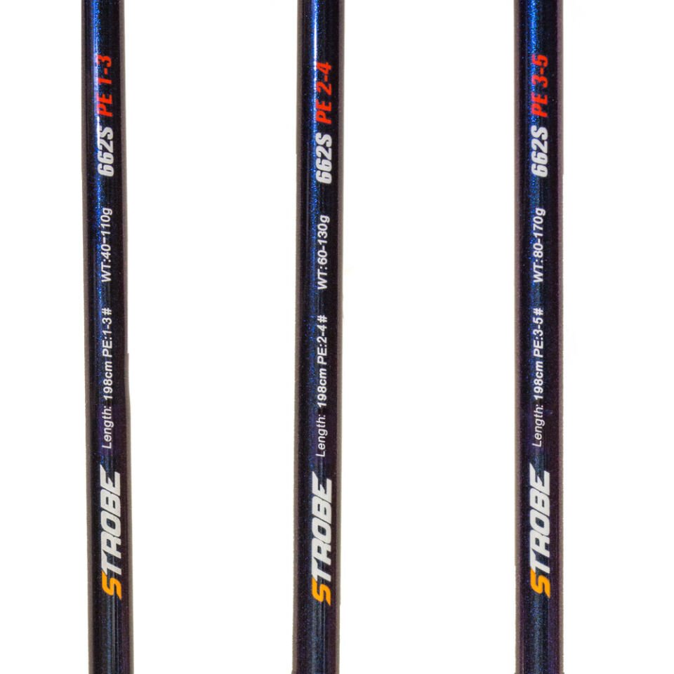Ryuji Strobe 1.98m 60-130gr 2P Jig Olta Kamışı