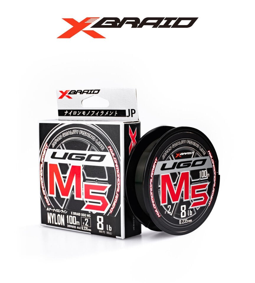 YGK X062 UGO M5 NYLON 100M 3.63KG 0.235