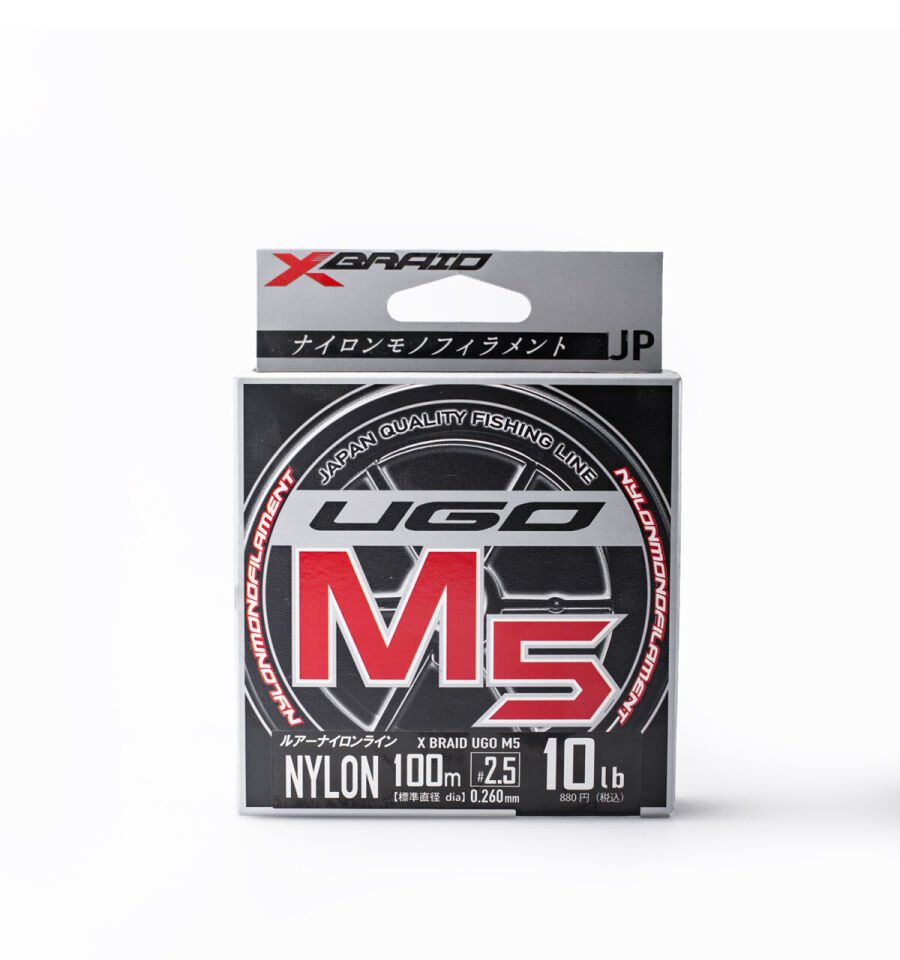 YGK X062 UGO M5 NYLON 100M 4.54KG 0.26