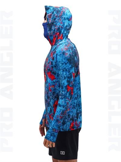 Fujin Pro Angler S24 Buff&Hoodie Red Reef