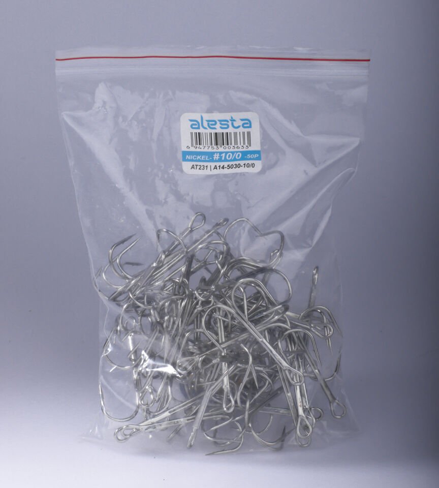 AT231 ÜÇLÜ İĞNE NIKEL 50P #10/0