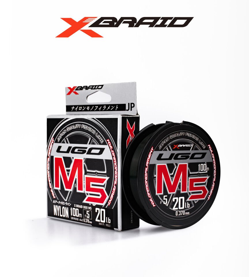 YGK X062 UGO M5 NYLON 100M 9.07KG 0.37