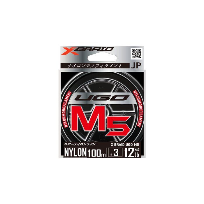 YGK X062 UGO M5 NYLON 100M 9.07KG 0.37