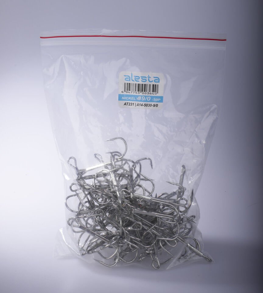 AT231 ÜÇLÜ İĞNE NIKEL 50P #9/0