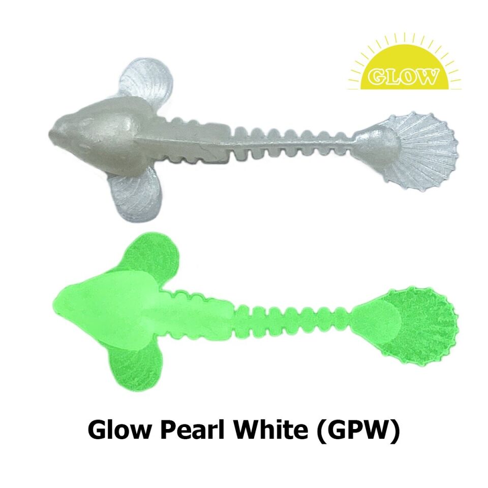 SPIINX GOBBY SİLİKON 5CM 18P GLOW PEARL WHITE