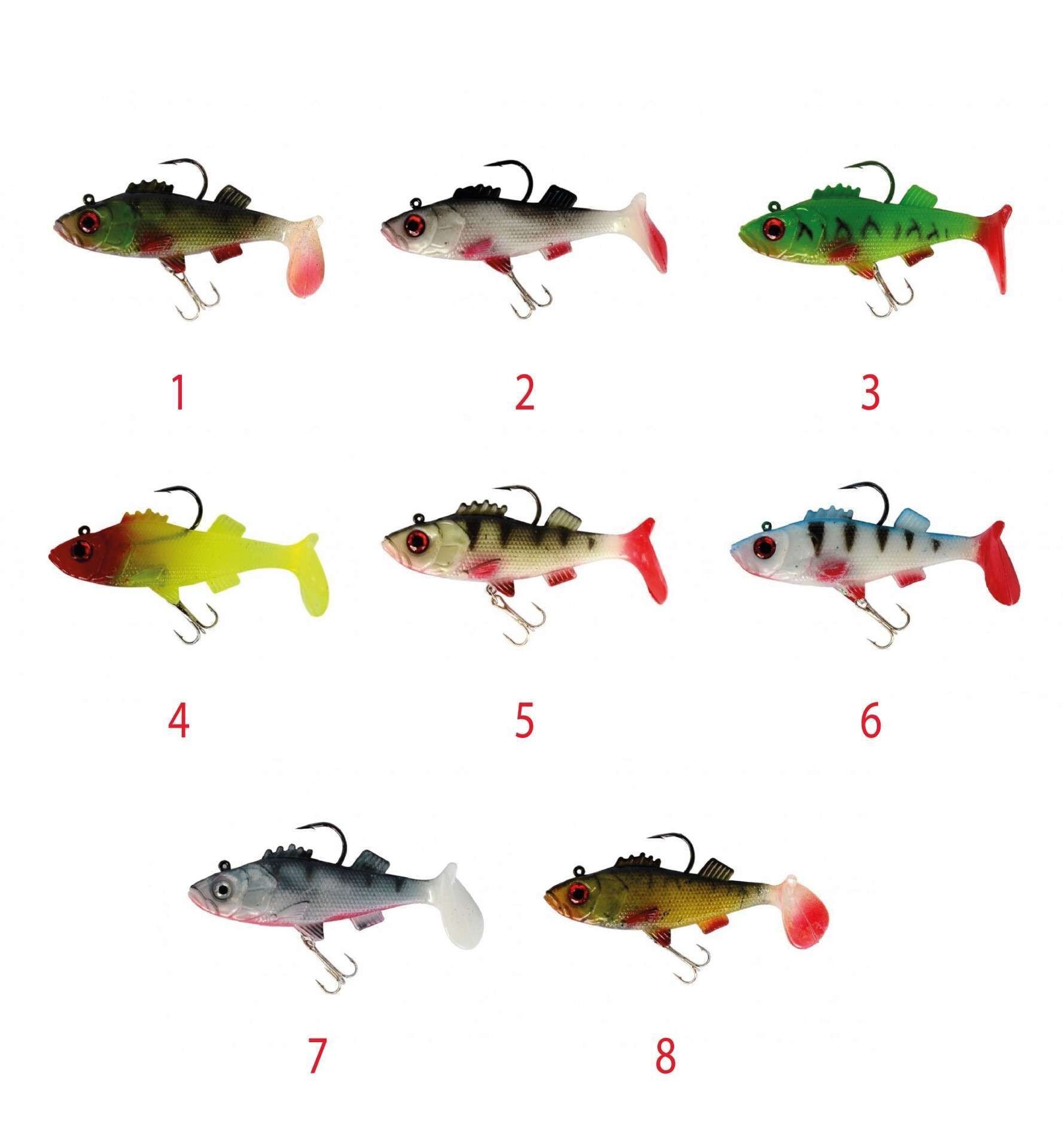 Captain 3549 Bebeto Soft 10cm Levrek Silikonu Suni Balık