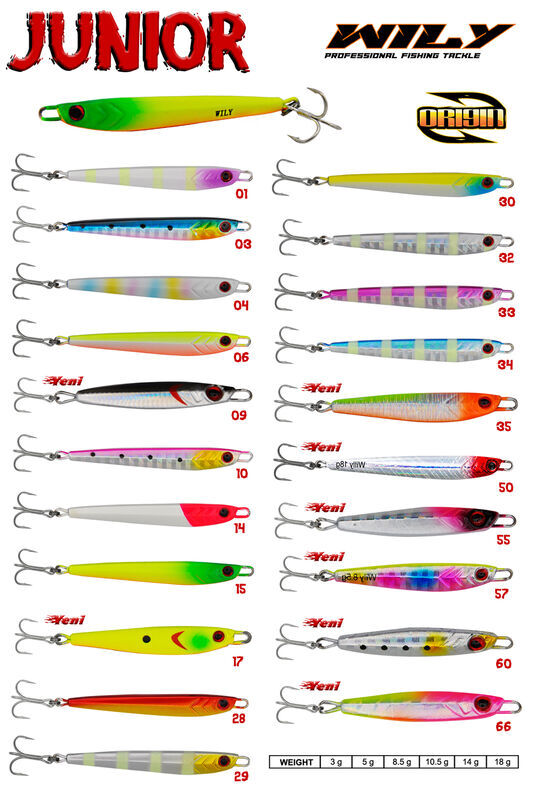 Wily Junior Jig 8.5 gr 4.5 cm