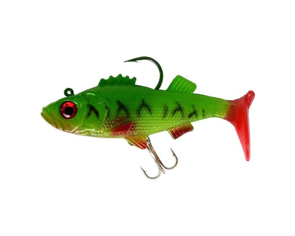 Captain 3549 Bebeto Soft 10cm Levrek Silikonu Suni Balık 3