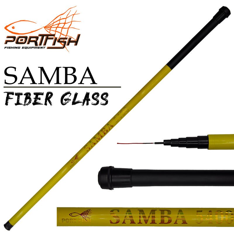 Portfish Samba Fiber Kısa Kapanır Göl Kamışı 5.40 mt