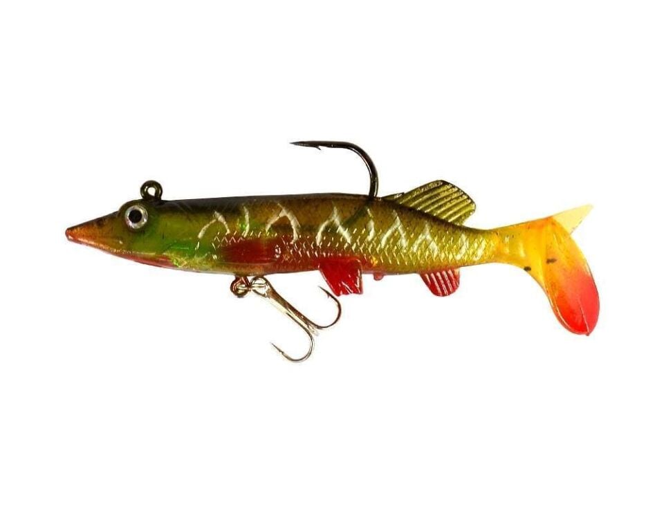 Captain 3547 Steady Pike Soft 12cm Turna Silikonu Suni Balık