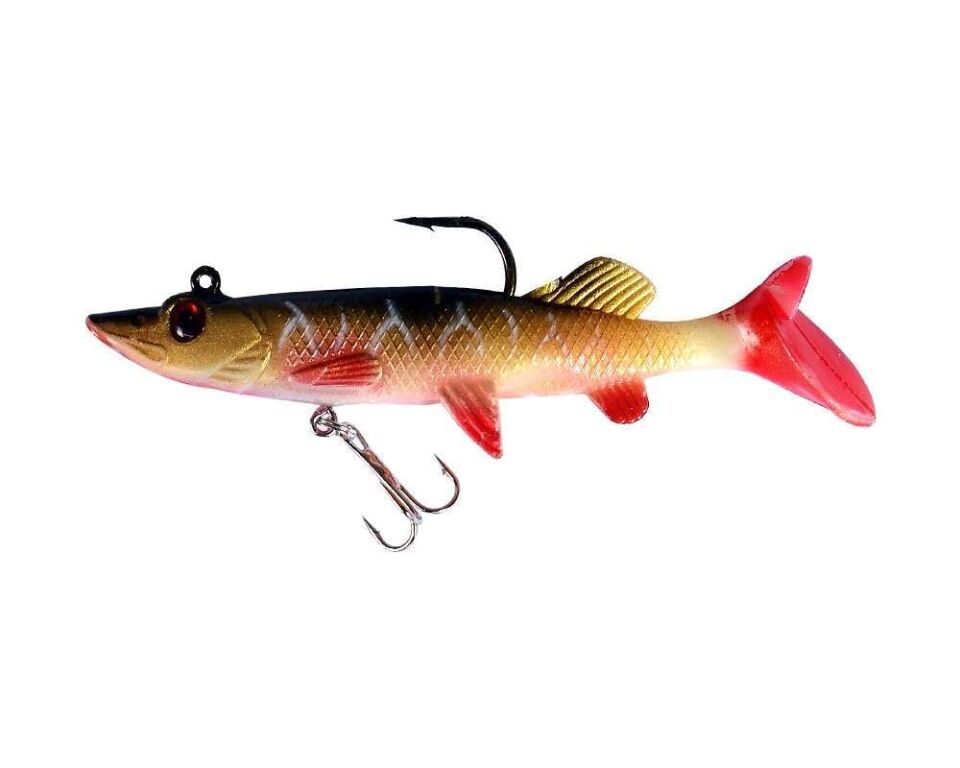 Captain 3547 Steady Pike Soft 12cm Turna Silikonu Suni Balık