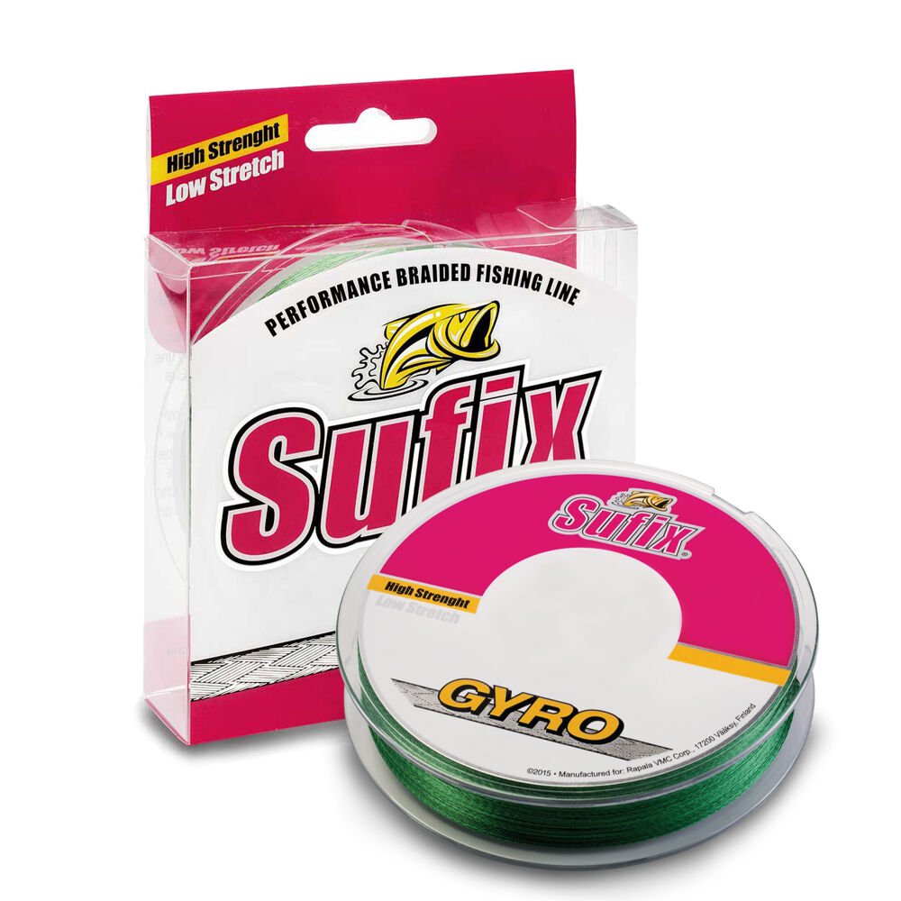 Sufix Gyro Braid İp Misina DEEP GREEN - 0.26MM - 250MT - 11.4KG