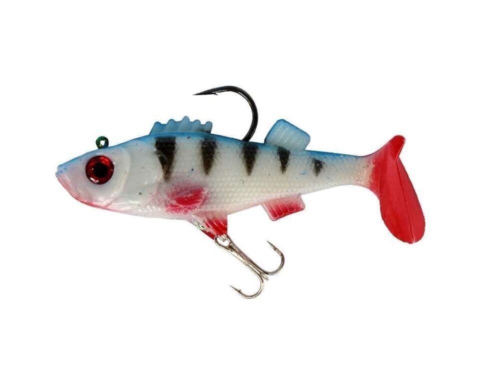 Captain 3549 Bebeto Soft 10cm Levrek Silikonu Suni Balık 6