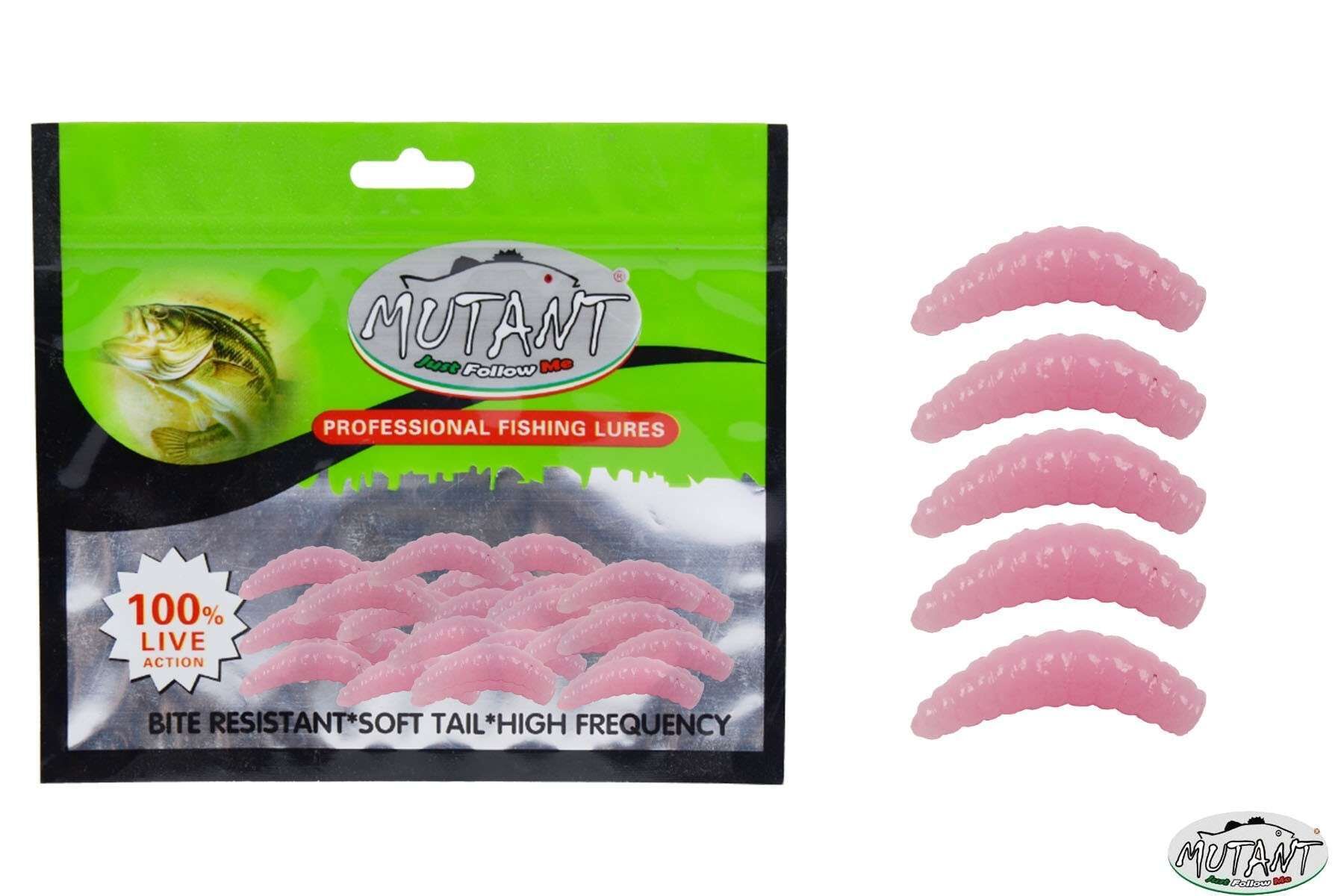 Mutant 3515 Miracle Aromalı Worm 2cm Silikon Suni Yem 30lu Paket 08