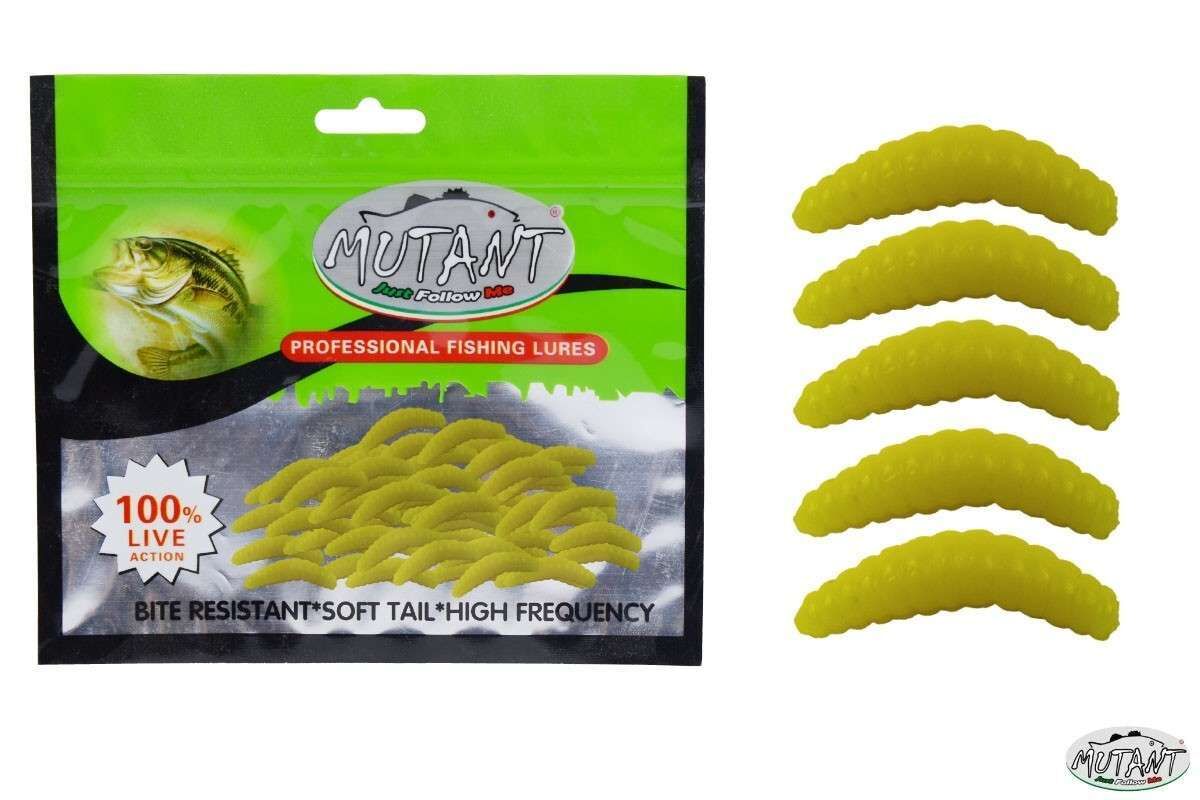 Mutant 3515 Miracle Aromalı Worm 2cm Silikon Suni Yem 30lu Paket 06