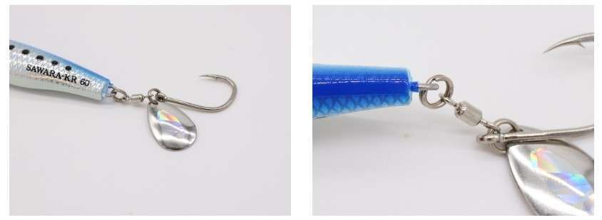 Hayabusa FS 437 Jack Eye Sawara Cast Spin 50gr Light Jig Suni Yem