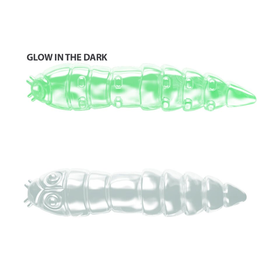 Libra Lures Kukolka Cheese Suni Yem 27MM - 000 - GLOW UV GREEN