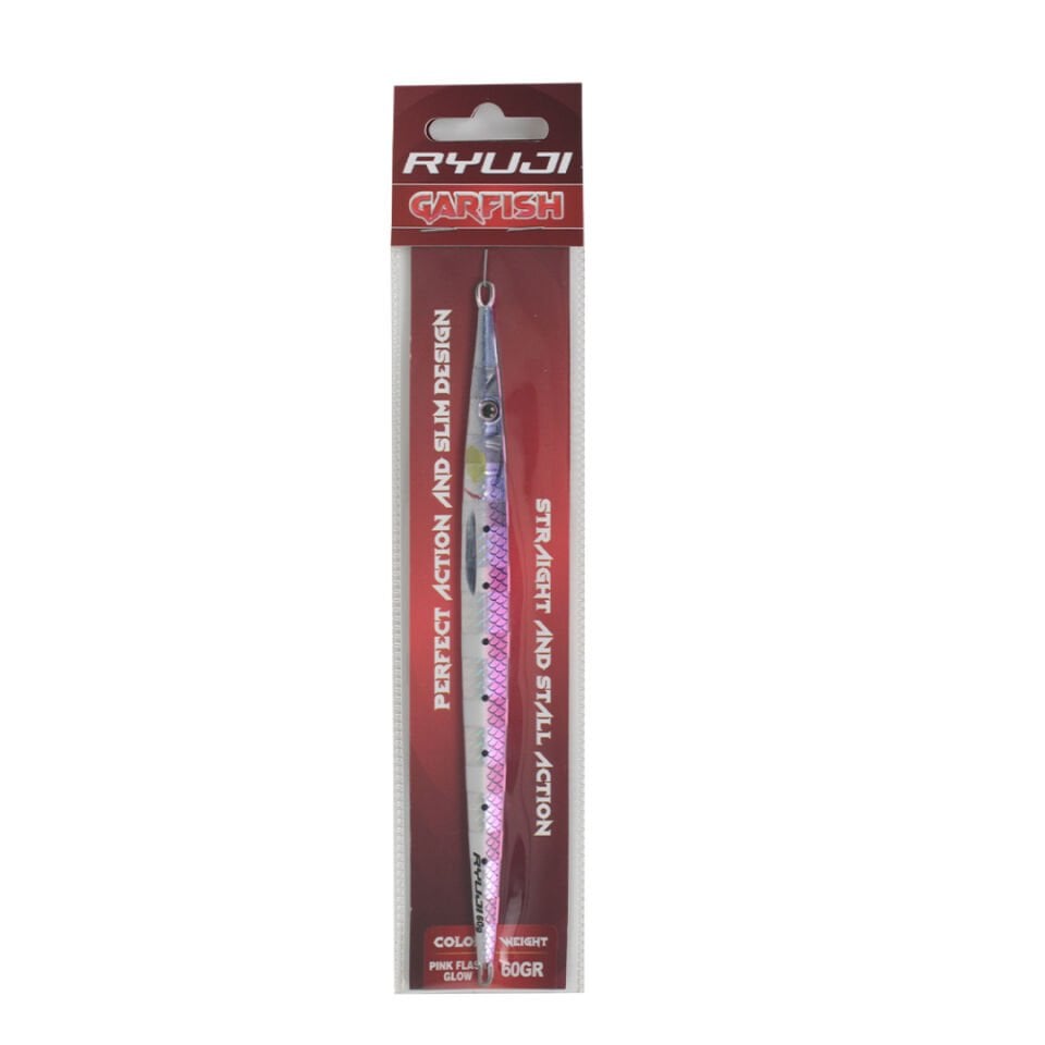 RYUJI GARFISH JIG 100GR, BARRAKUDA