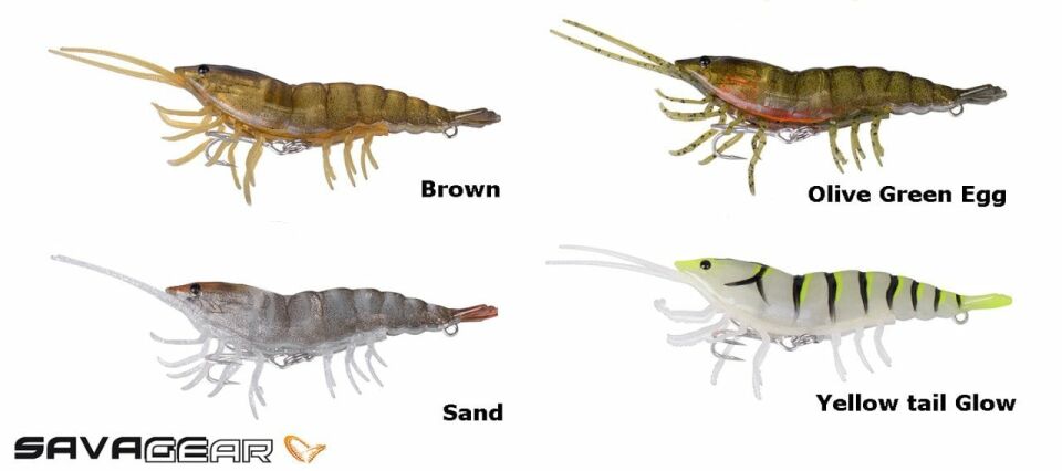 Savage gear 3D Hybrid Shrimp 10 cm 17 gr S Sahte Balık