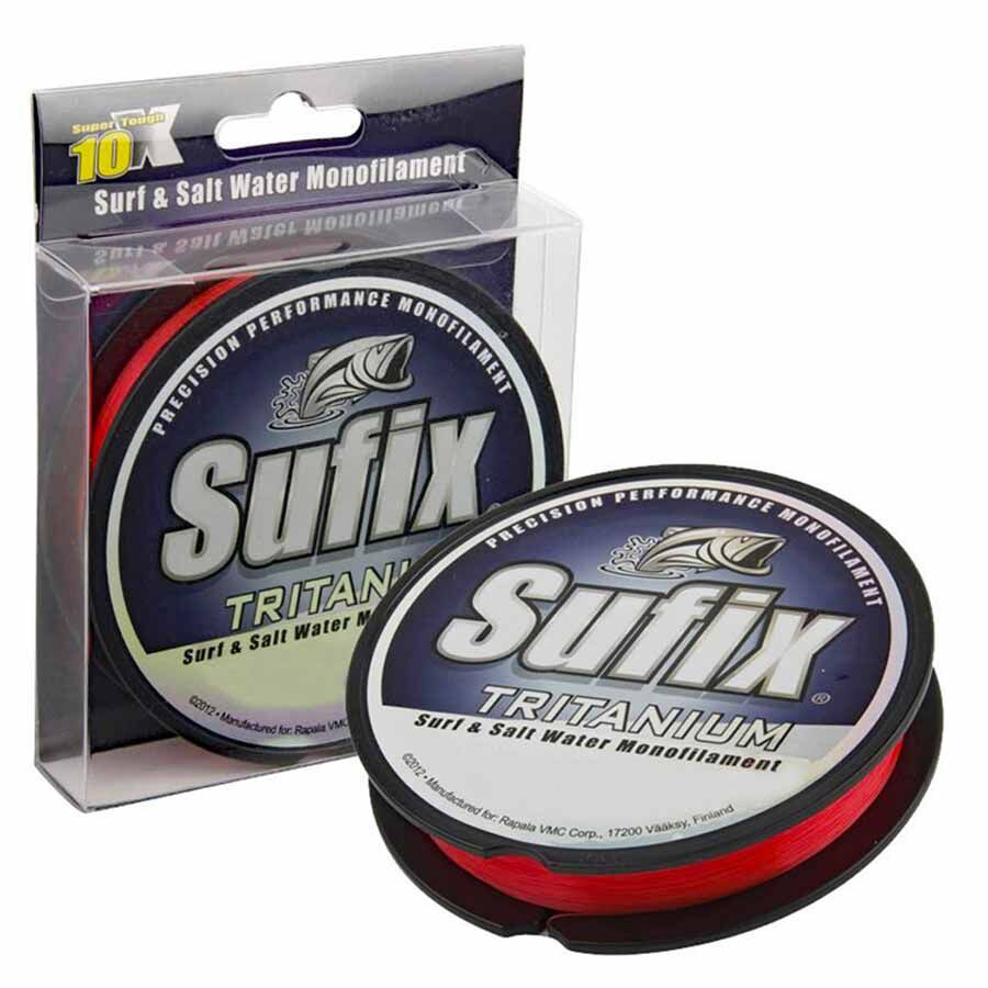Sufix Tritanium Surf Misina NEON ORANGE - 0.30MM - 250MT - 6.3KG
