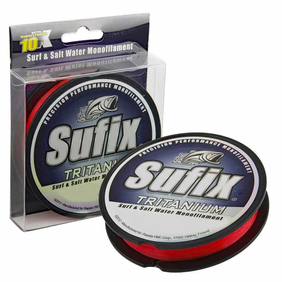Sufix Tritanium Surf Misina NEON ORANGE - 0.30MM - 250MT - 6.3KG