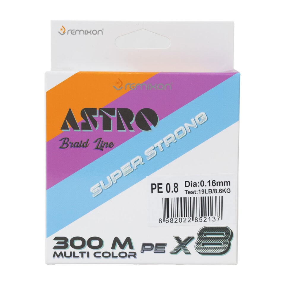 Remixon Astro 8X 0.13mm 300m M.Color İp Misina