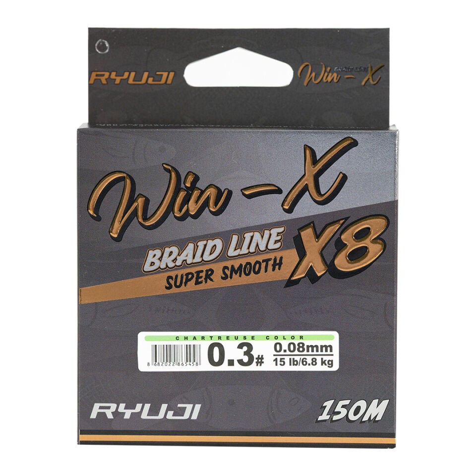 RYUJI WINX  X8 150M CHARTREUSE İP MİSİNA