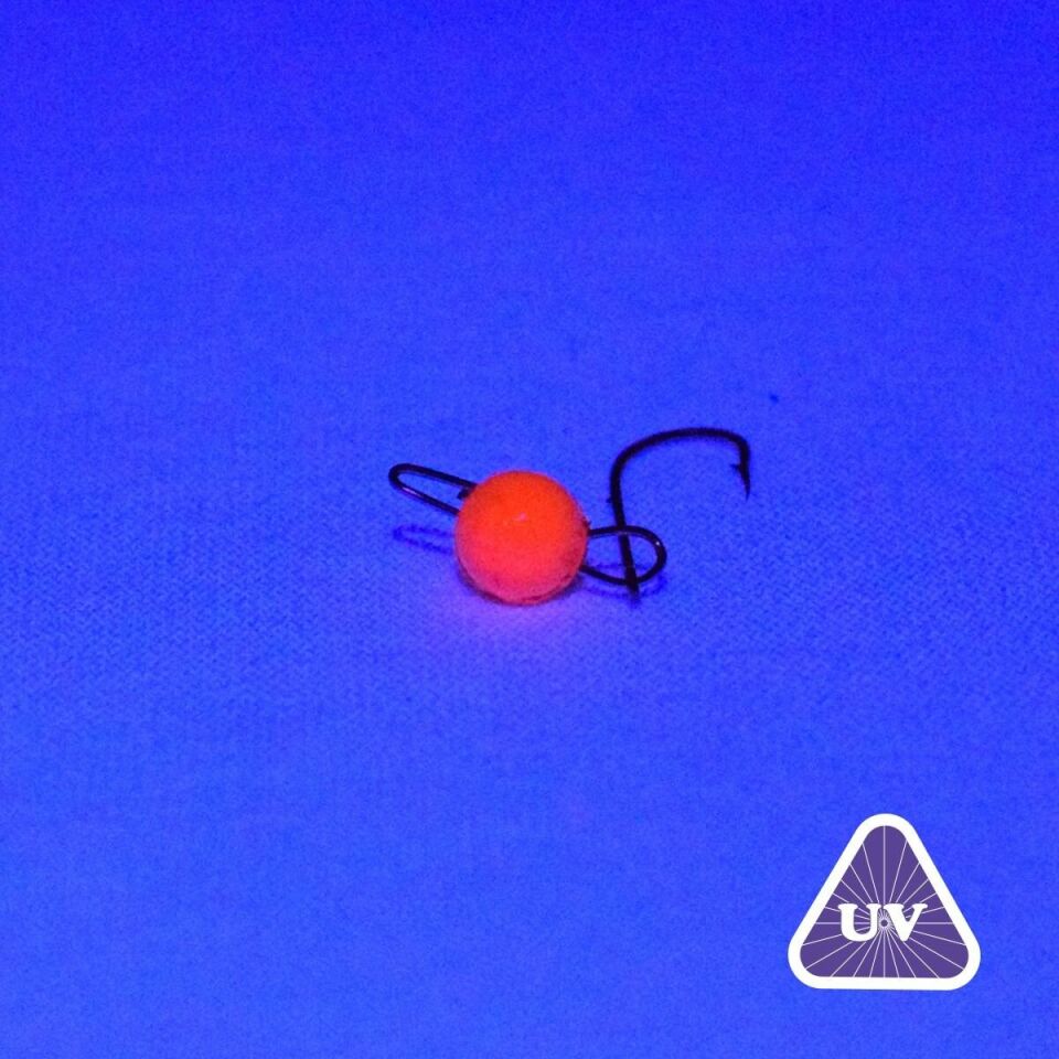 SPIINX CANNON BALL JIGHEAD UV TURUNCU 3G #8 4P