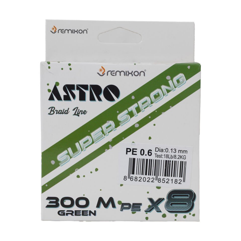 Remixon Astro 8X 0.16mm 300m Green İp Misina