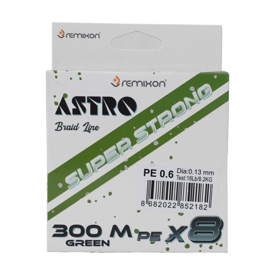 Remixon Astro 8X 0.16mm 300m Green İp Misina