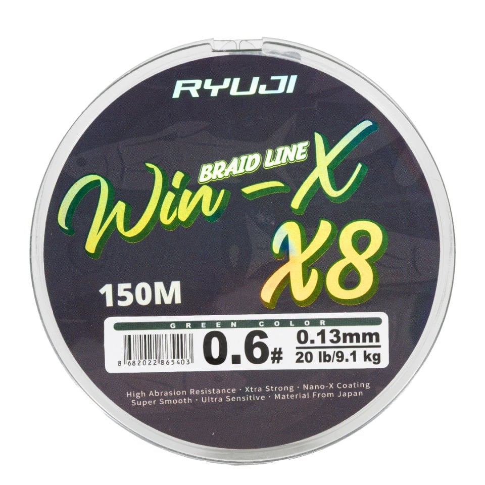RYUJI WINX  X8 150M GREEN İP MİSİNA
