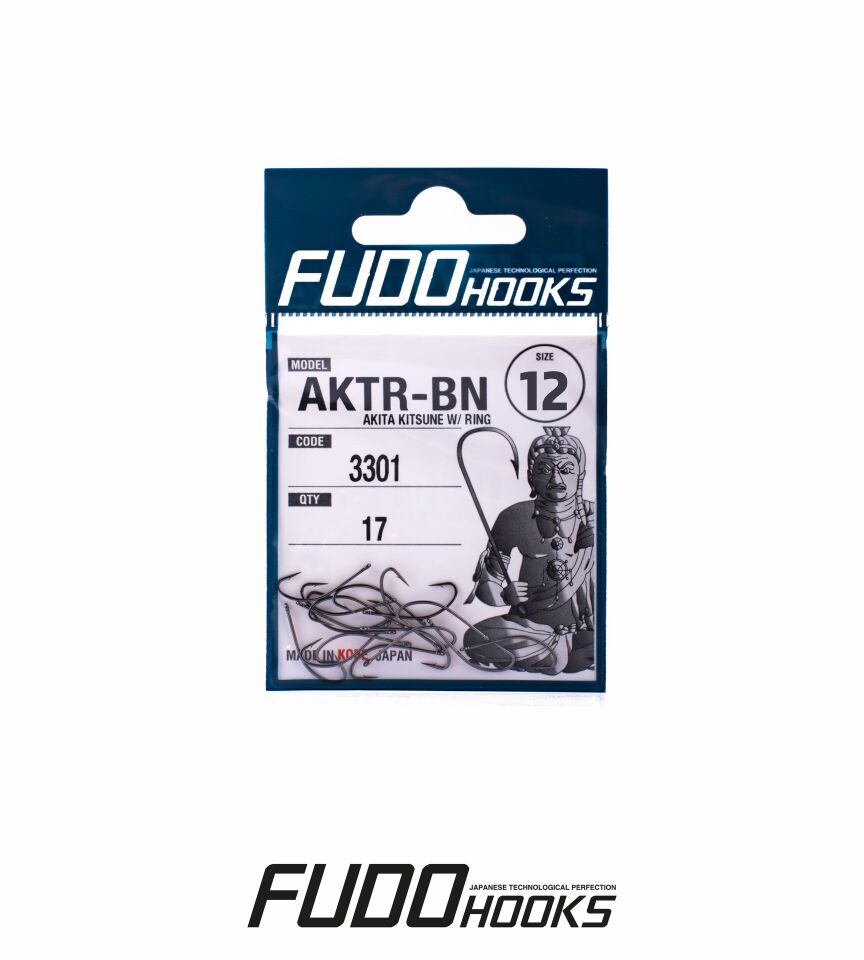 3301 AKITA KITSUNE W/ RING #12 BLACK NIKEL 18P