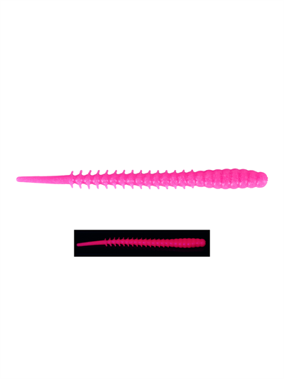 Fujin Bio Worm 6cm Floating Sıvılı Kokulu LRF Silikonu Fushia UV