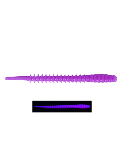 Fujin Bio Worm 6cm Floating Sıvılı Kokulu LRF Silikonu PURPLE