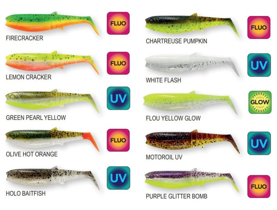 Savage Gear Cannibal Shad 10cm 9gr Sahte Balık