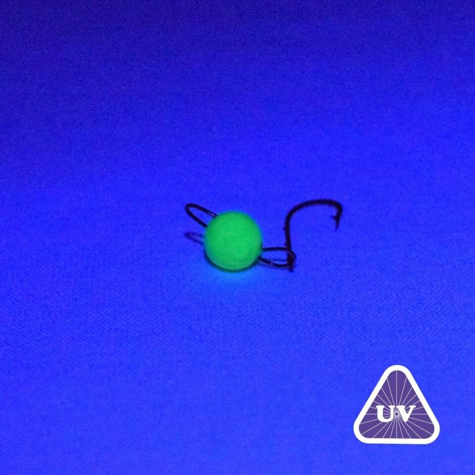 SPIINX CANNON BALL JIGHEAD UV YEŞİL 3G #8 4P