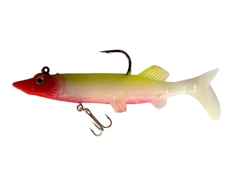 Captain 3554 Bobo Pike Soft 14cm Turna Silikonu Suni Balık