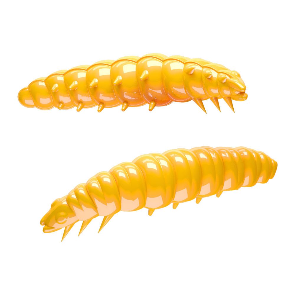 Libra Lures Larva Garlic Suni Yem 35MM - 008 - DARK YELLOW