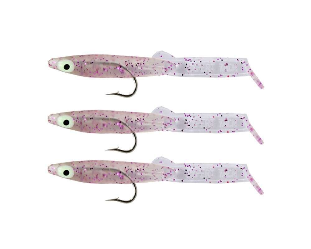 Captain 3525 Eel Fish 75cm Silikon Zargana Suni Yem 3lü Paket E03 PINK G
