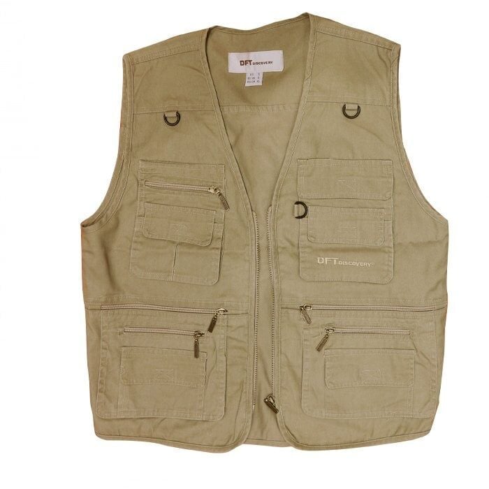 DFT Discovery Çok Cepli Yelek - Bej - L